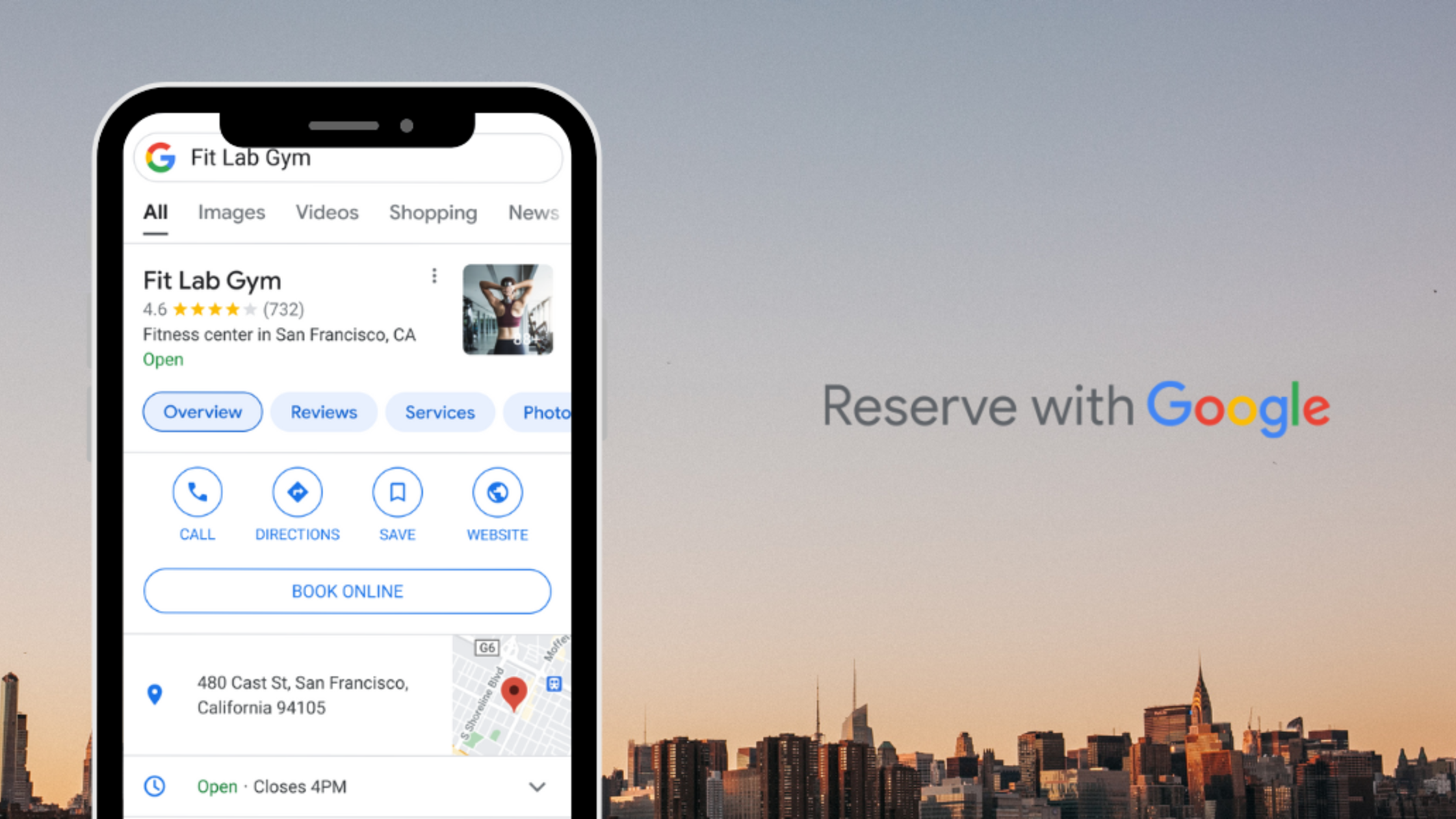 Use Reserve with Google