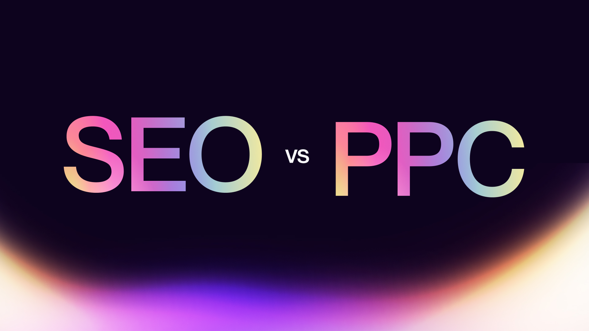 SEO vs. PPC